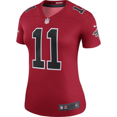 Julio Jones Atlanta Falcons Women's Color Rush Legend Jersey - Red 2019