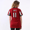 Image of Julio Jones Atlanta Falcons Women's Game Jersey - Red 2019