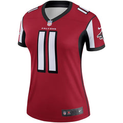 Julio Jones Atlanta Falcons Women's Legend Jersey – Red 2019