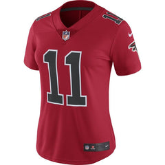 Julio Jones Atlanta Falcons Women's Vapor Untouchable Color Rush Limited Player Jersey - Red 2019
