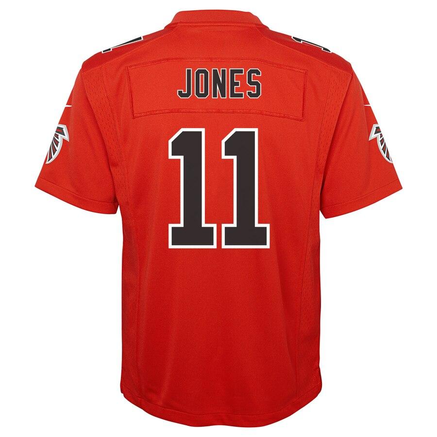 Julio Jones Atlanta Falcons Youth Color Rush Game Jersey - Red 2019