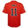 Image of Julio Jones Atlanta Falcons Youth Color Rush Game Jersey - Red 2019