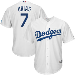 Julio Urias Los Angeles Dodgers Majestic Home Cool Base Player Jersey - White 2019