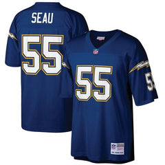 Junior Seau San Diego Chargers Mitchell &amp; Ness Replica Retired Player Jersey - Navy 2019