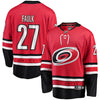 Image of Justin Faulk Carolina Hurricanes Breakaway Player Jersey – Red 2019