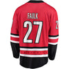 Image of Justin Faulk Carolina Hurricanes Breakaway Player Jersey – Red 2019