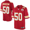Image of Justin Houston Kansas City Chiefs Team Color Limited Jersey - Red 2019