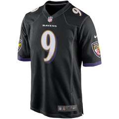 Justin Tucker Baltimore Ravens Game Jersey - Black 2019