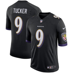 Justin Tucker Baltimore Ravens Speed Machine Limited Jersey - Black 2019