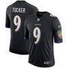 Image of Justin Tucker Baltimore Ravens Speed Machine Limited Jersey - Black 2019