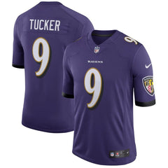 Justin Tucker Baltimore Ravens Speed Machine Limited Player Jersey - Purple 2019