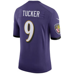 Justin Tucker Baltimore Ravens Speed Machine Limited Player Jersey - Purple 2019