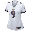 Image of Justin Tucker Baltimore Ravens Women's Game Jersey - White 2019