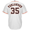 Image of Justin Verlander Houston Astros Majestic Home Cool Base Player Jersey - White 2019