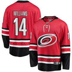 Justin Williams Carolina Hurricanes Breakaway Player Jersey – Red 2019
