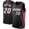 Image of Justise Winslow Miami Heat Swingman Jersey Black - Icon Edition 2019