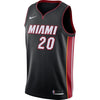 Image of Justise Winslow Miami Heat Swingman Jersey Black - Icon Edition 2019