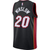 Image of Justise Winslow Miami Heat Swingman Jersey Black - Icon Edition 2019