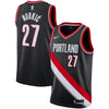 Image of Jusuf Nurkic Portland Trail Blazers Replica Swingman Jersey - Icon Edition – Black 2019