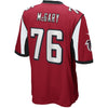Image of Kaleb McGary Atlanta Falcons 2019 NFL Draft First Round Pick Game Jersey – Red 2019
