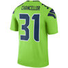 Image of Kam Chancellor Seattle Seahawks Color Rush Legend Jersey - Green 2019