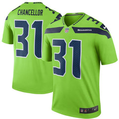 Kam Chancellor Seattle Seahawks Color Rush Legend Jersey - Green 2019