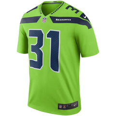 Kam Chancellor Seattle Seahawks Color Rush Legend Jersey - Green 2019