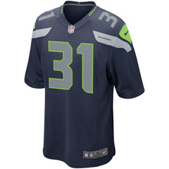 Kam Chancellor Seattle Seahawks Game Jersey - College Navy 2019