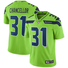 Kam Chancellor Seattle Seahawks Vapor Untouchable Color Rush Limited Player Jersey - Neon Green 2019