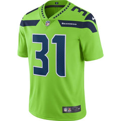Kam Chancellor Seattle Seahawks Vapor Untouchable Color Rush Limited Player Jersey - Neon Green 2019