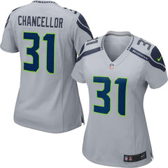 Kam Chancellor Seattle Seahawks Women's Game Jersey - Gray 2019