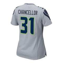 Kam Chancellor Seattle Seahawks Women's Game Jersey - Gray 2019