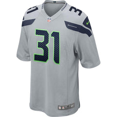 Kam Chancellor Seattle Seahawks Youth Alternate Game Jersey - Gray 2019