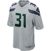 Image of Kam Chancellor Seattle Seahawks Youth Alternate Game Jersey - Gray 2019