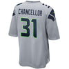 Image of Kam Chancellor Seattle Seahawks Youth Alternate Game Jersey - Gray 2019
