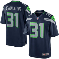 Kam Chancellor Seattle Seahawks Youth Limited Jersey - College Navy 2019