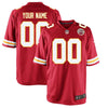 Image of Kansas City Chiefs Custom Game Jersey - Red 2019