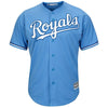 Image of Kansas City Royals Majestic Official Cool Base Team Jersey - Light Blue 2019