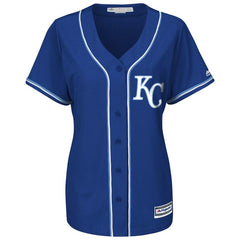 Kansas City Royals Majestic Women's Cool Base Jersey - Royal 2019