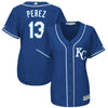 Image of Kansas City Royals Majestic Women's Cool Base Player Jersey - Royal 2019