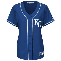 Kansas City Royals Majestic Women's Cool Base Team Jersey - Royal 2019