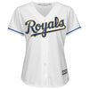 Image of Kansas City Royals Majestic Women's Home Cool Base Replica Team Jersey - White 2019