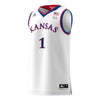 Image of Kansas Jayhawks Replica Swingman Team Jersey – White 2019