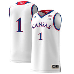 Kansas Jayhawks Replica Swingman Team Jersey – White 2019