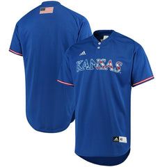 Kansas Jayhawks  Baseball Jersey - Royal 2019