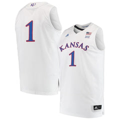 Kansas Jayhawks  Replica Swingman Jersey – White 2019