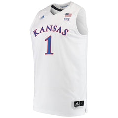 Kansas Jayhawks  Replica Swingman Jersey – White 2019