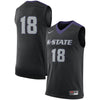 Image of Kansas State Wildcats College Replica Basketball Jersey – Black 2019