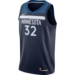 Karl-Anthony Towns Minnesota Timberwolves Swingman Jersey Navy - Icon Edition 2019