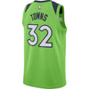 Image of Karl-Anthony Towns Minnesota Timberwolves Swingman Jersey - Statement Edition – Green 2019